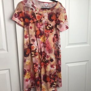 Like New worm once Sz small LulaRoe Carly dress